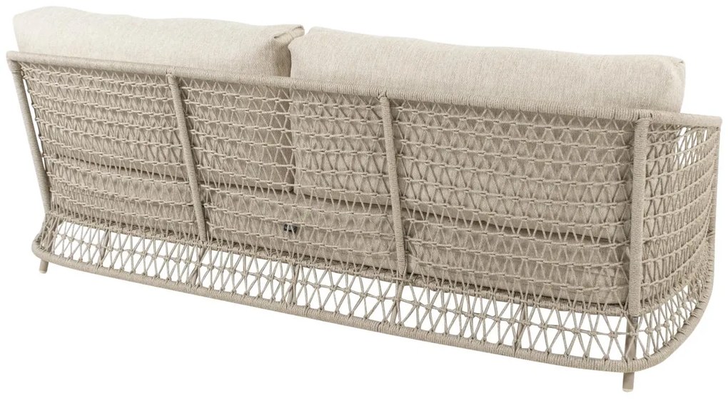 4 Seasons Outdoor Puccini 3-zits loungebank SALE  Loungebank    beige weerbestendig