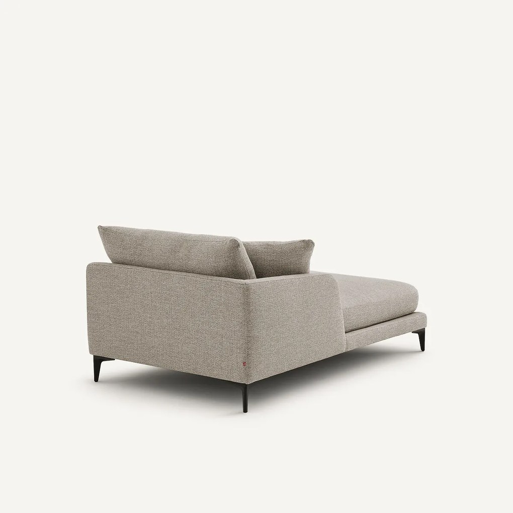 Longchair in structuurmix, MODERNSITE, ontwerp Emmanuel Gallina