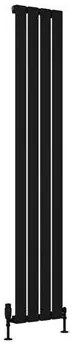 Eastbrook Deddington radiator 30x180cm 812W zwart mat