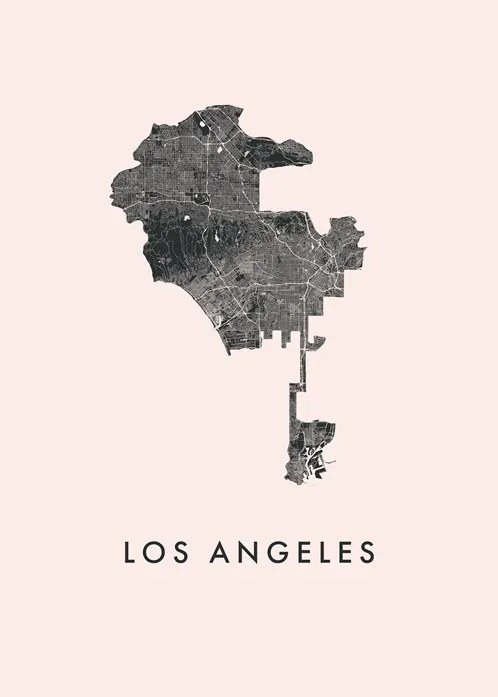 Los Angeles . Roze