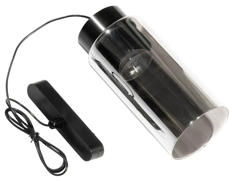 Moderne hanglamp zwart voor railsysteem 1-fase incl. LED - Magnetic Vance