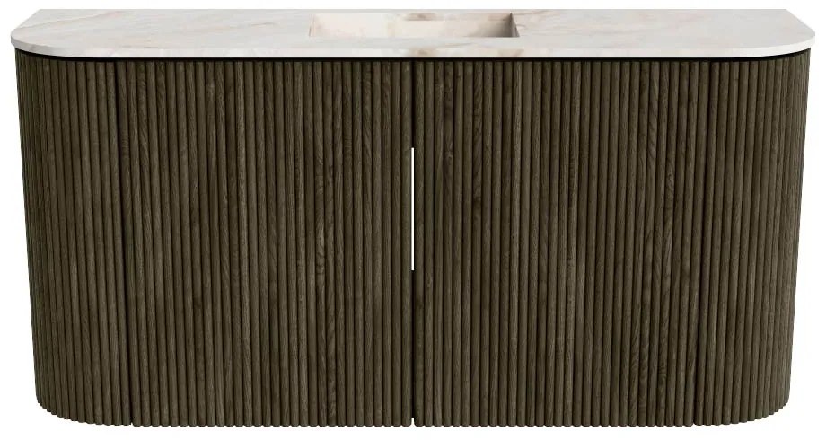 Mondiaz Joya DLux 85cm toiletmeubel ronding links/rechts shadow met wastafel faye midden zonder kraangat frappe