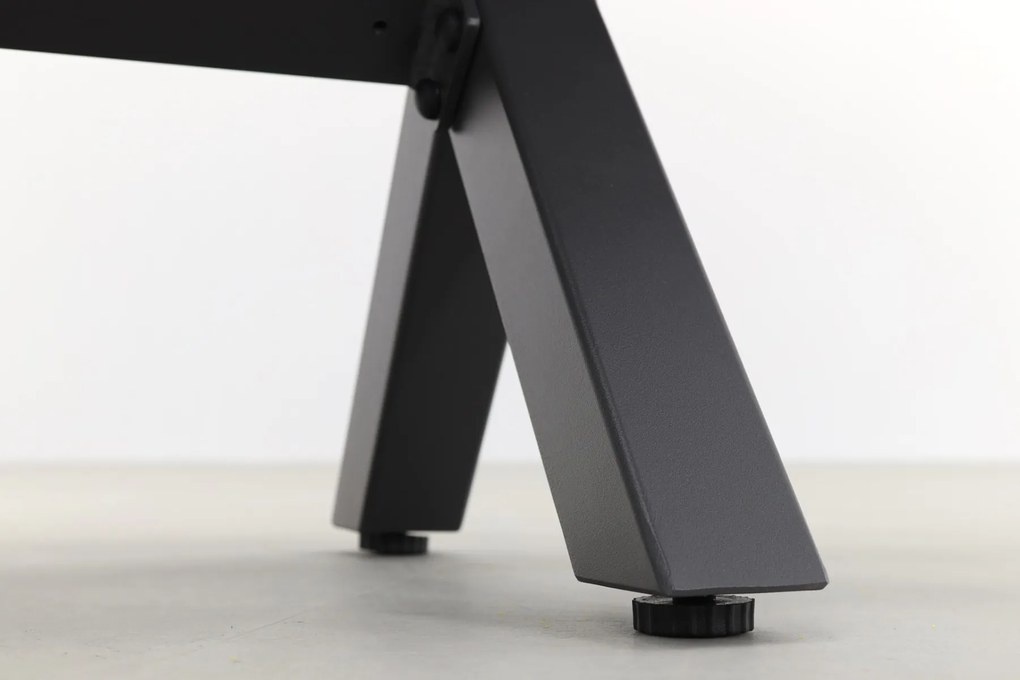 Verona betonlook tuintafel 160 x 90 cm. - Black OP=OP