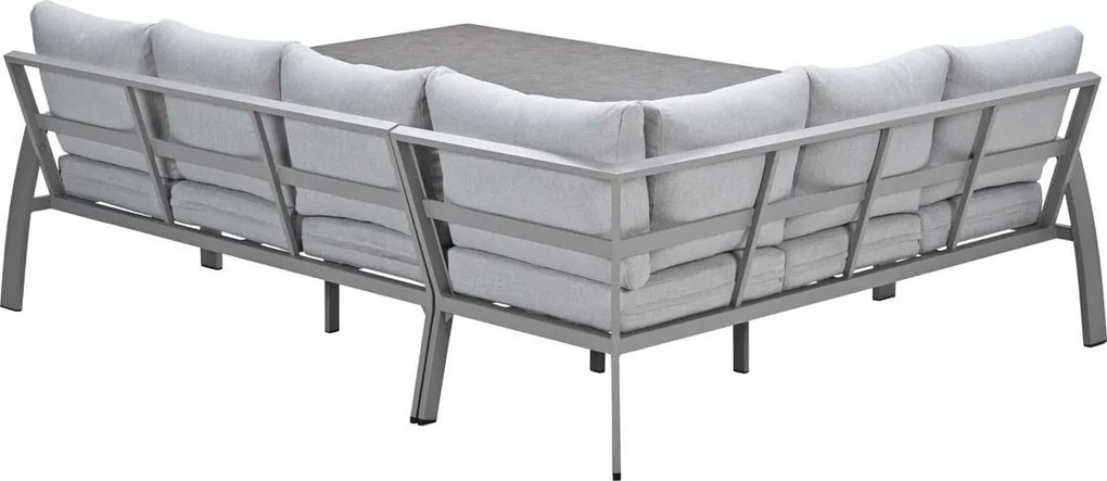 Garden Impressions Cameron lounge dining set 4-delig links - valley sand