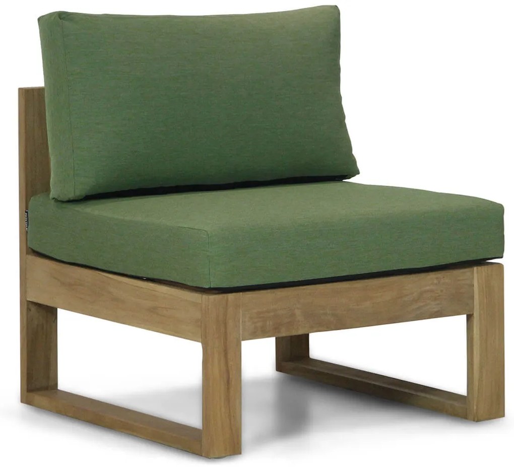 Hoek loungeset  Teak Old teak greywash 6 personen Garden Collections Newbury