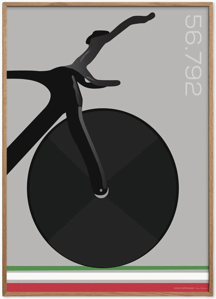 Ingelijste digitale print Ganna