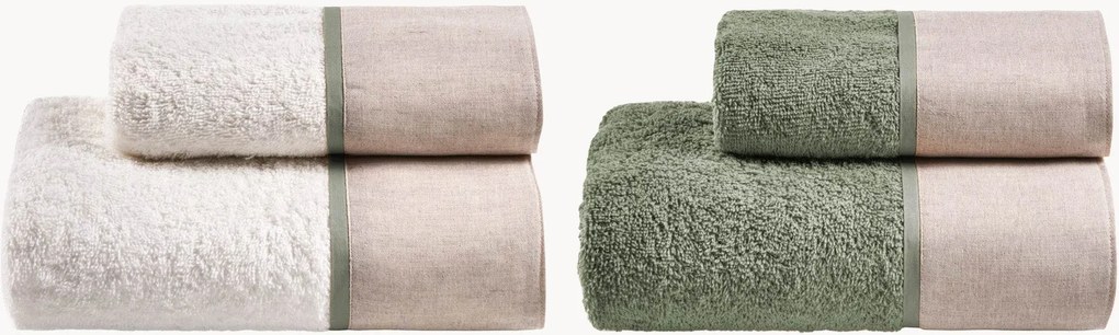 Katoenen handdoekenset Code Washed, 4-delig