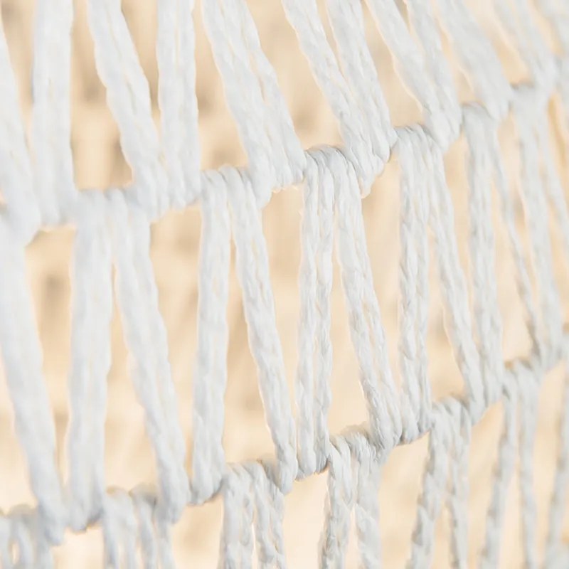 Retro hanglamp wit 40 cm - Lina Ball 40