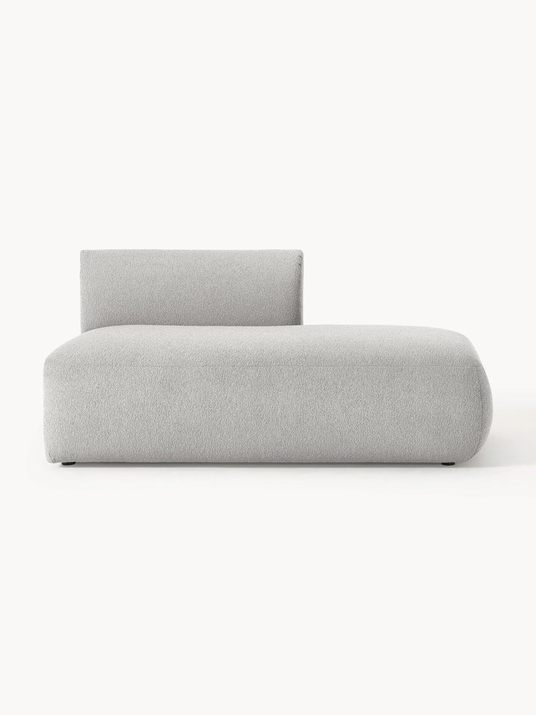 Modulaire bouclé chaise longue Sofia