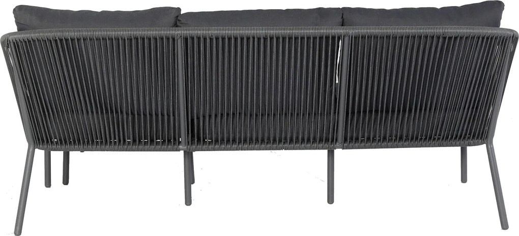 The Outsider Chaise Longue Loungeset - Limoges - Antraciet - Rope - The Outsider