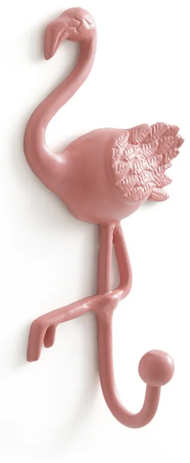 Kapstok, Muurhaak rose flamingo, Malou