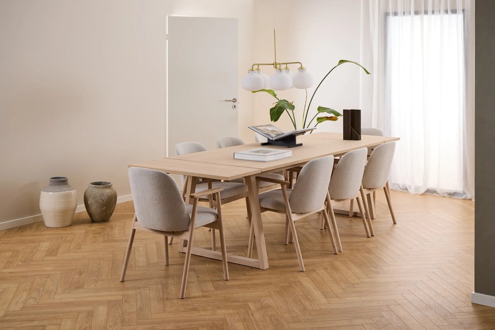 RODERIC Beige (Apia 453)/geolied - HOUTEN STOEL VOOR WOONKAMER, EETKAMER, KEUKEN RETRO