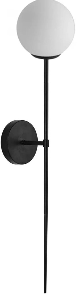 ZWARTE MODERNE LAMP LAMP 90cm APP581-1W