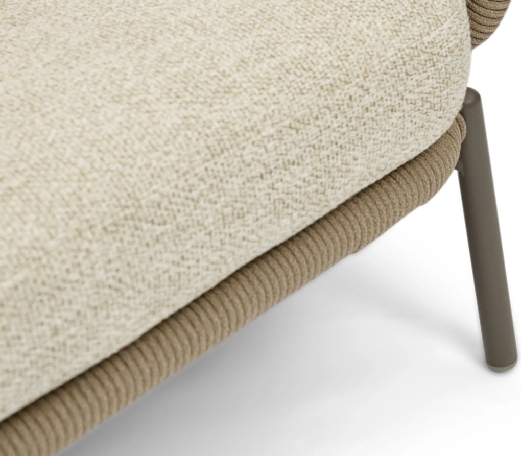 Stoel en Bank Loungeset 5 personen Rope Zand/Beige  Coco Viento/Miyoura