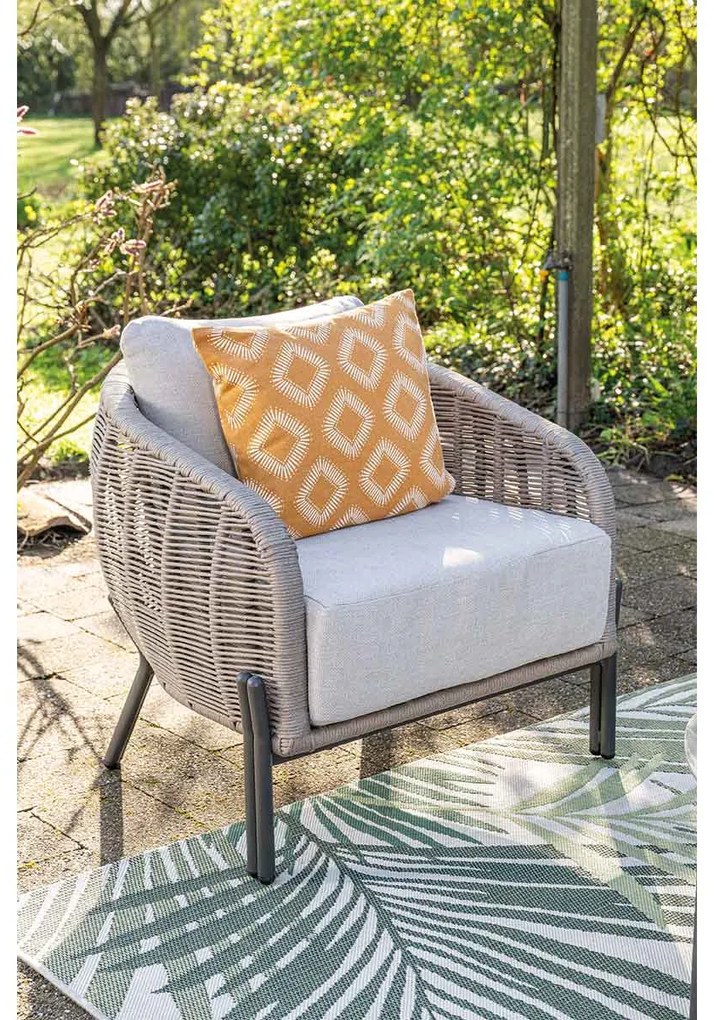 Garden Impressions Padula loungeset 4-delig - taupe