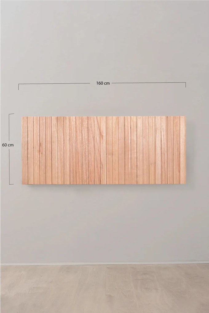 Hoofdbord Sean Hout voor bedden van 160 en 150 cm