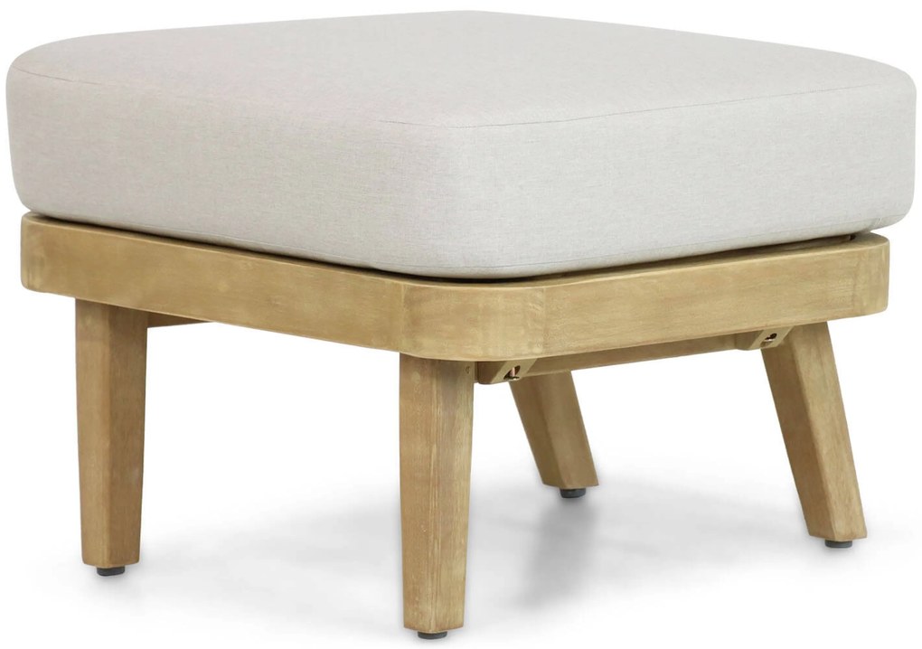 Bistroset 1 persoon Teakhout/rope Naturel teak Coco Napoli