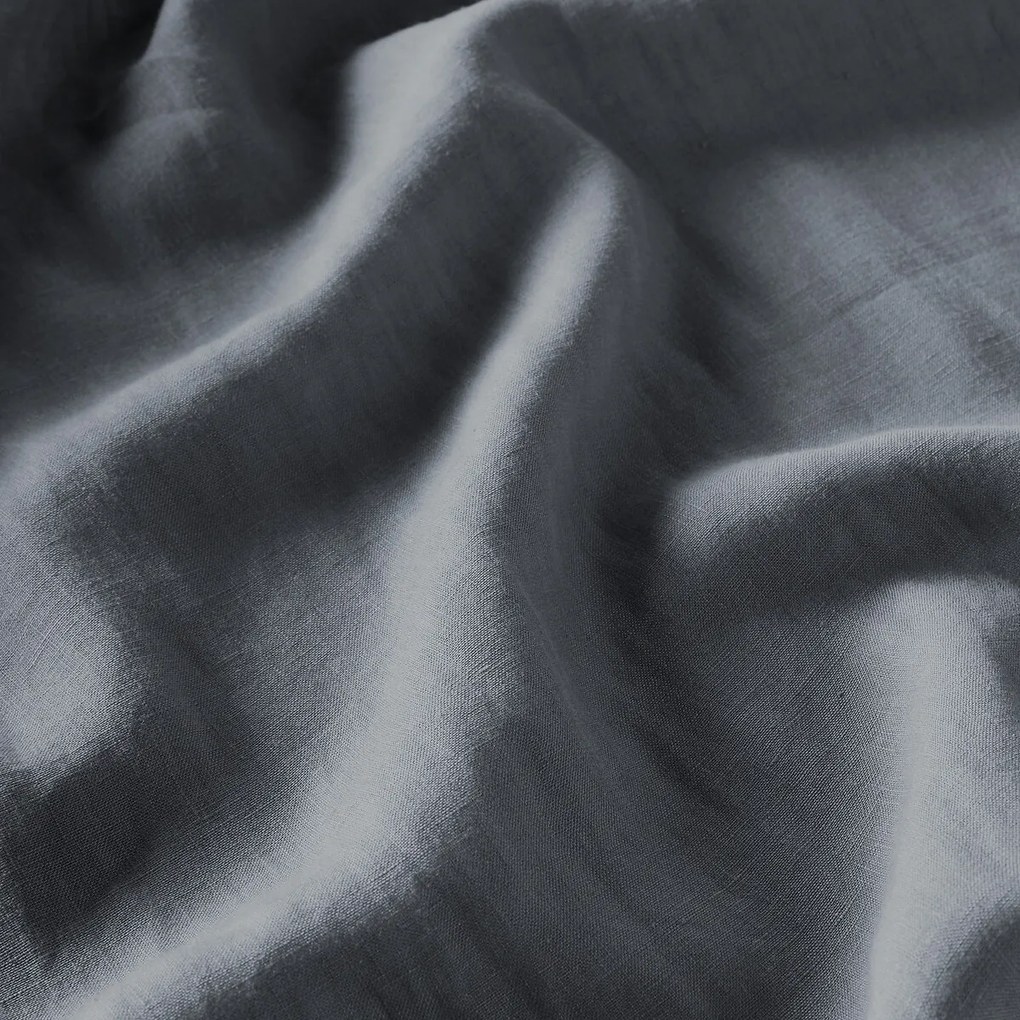 Gewassen linnen gordijn met verborgen lussen Onega