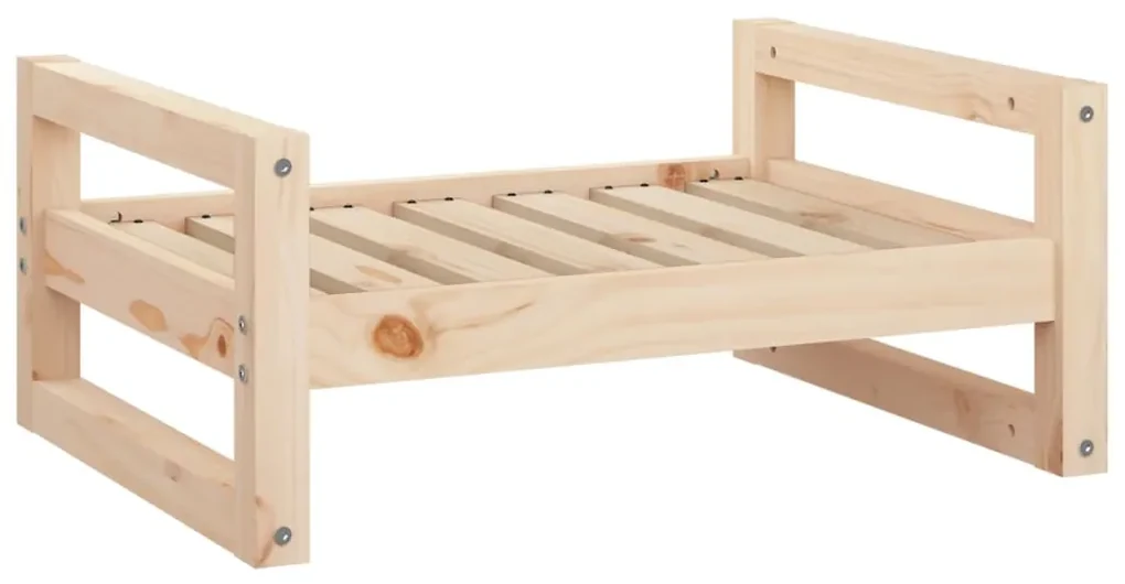 vidaXL Hondenmand 65,5x50,5x28 cm massief grenenhout