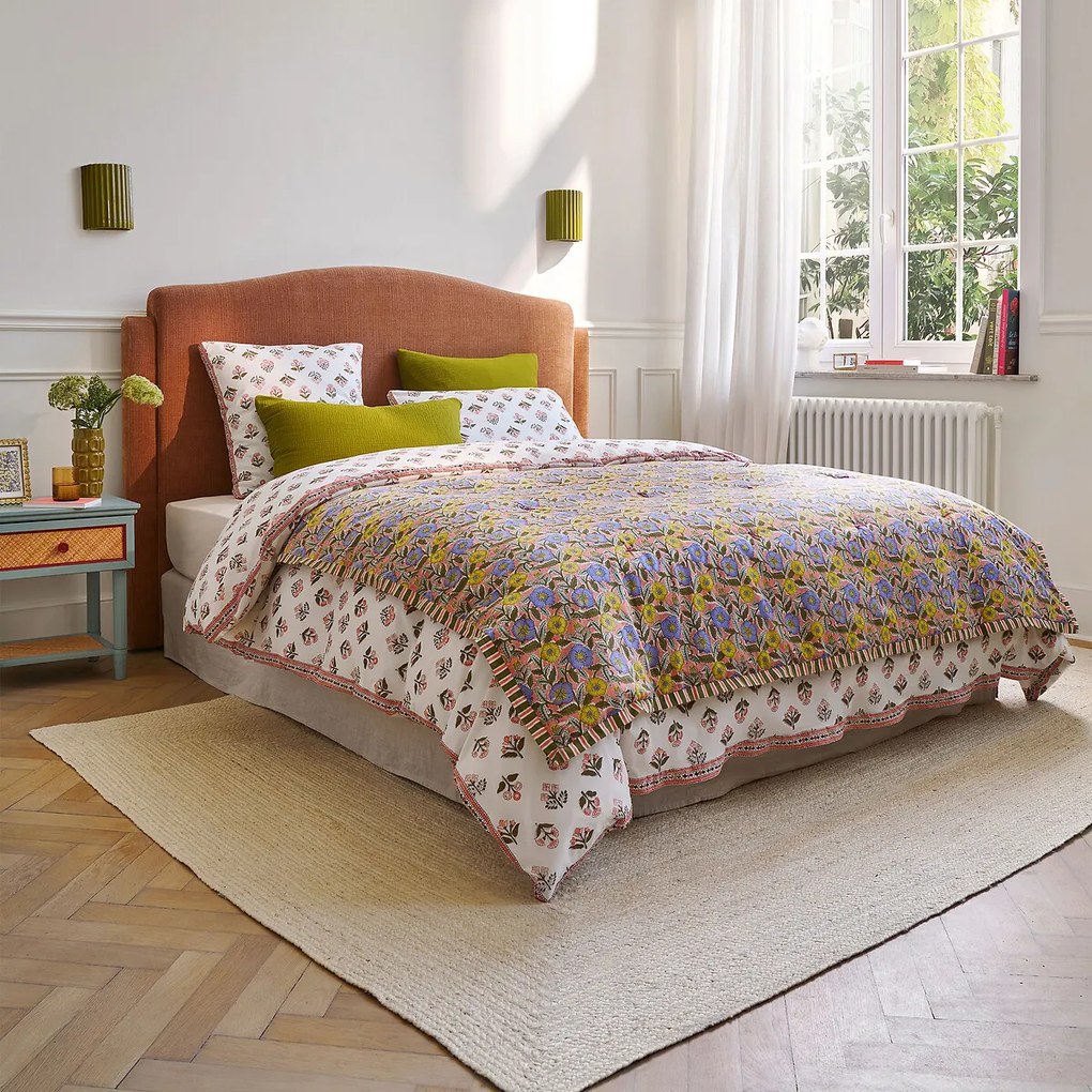 Kussenhoes, katoen gaas/gewassen katoen, KUMCO