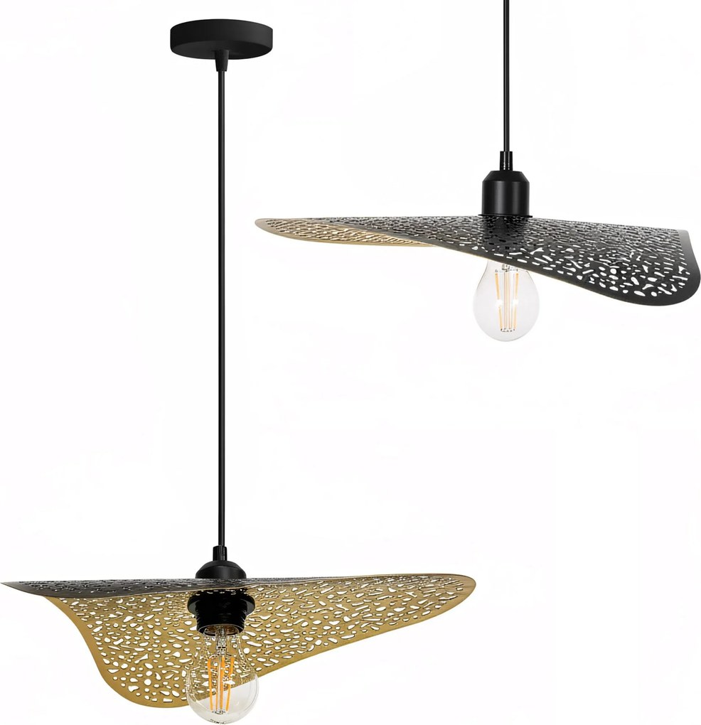 Lamp APP1468-1CP BLACK/OLD GOLD
