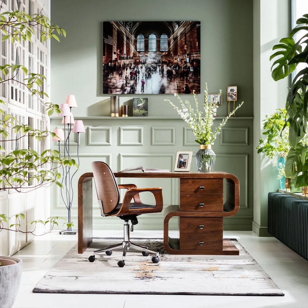 Walnoot Design Bureau Met Lades