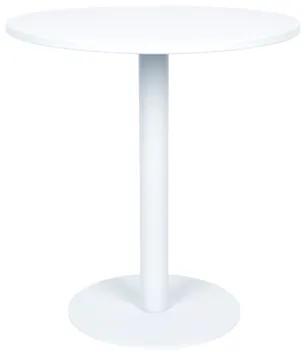 Bistro tafel Metsu - Wit - Zuiver 97 cm cm - Metaal - Staal - Zuiver - Industrieel & robuust