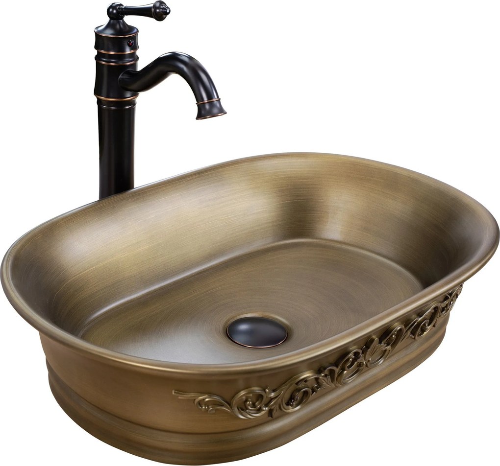 Opzetwastafel REA WILMA RUSTIC