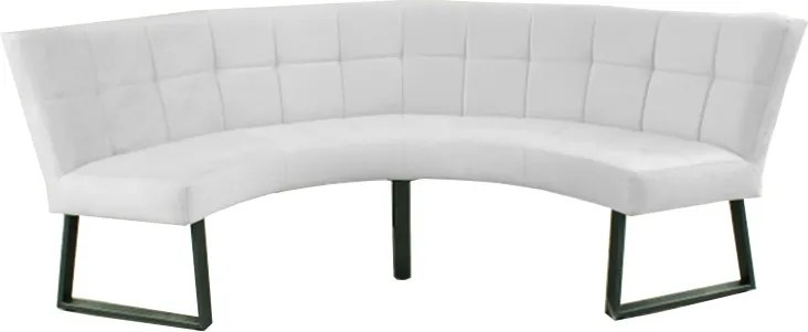 Eetkamerbank - Amsterdam - stof Element steengrijs 24 - geschikt voor tafel 130 cm