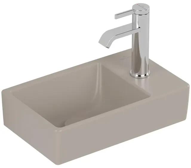 Villeroy & Boch Avento Fontein - 36 x 22 x 11 cm - Almond CeramicPlus - zonder overloop 43003lam