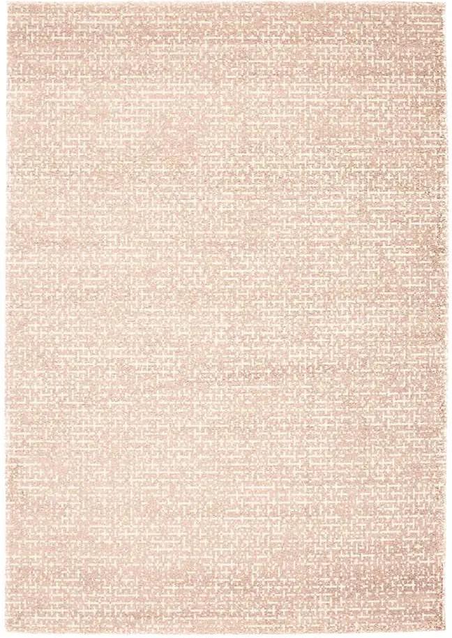 Vloerkleed Nyborg - roze/crème - 120x170 cm - Leen Bakker