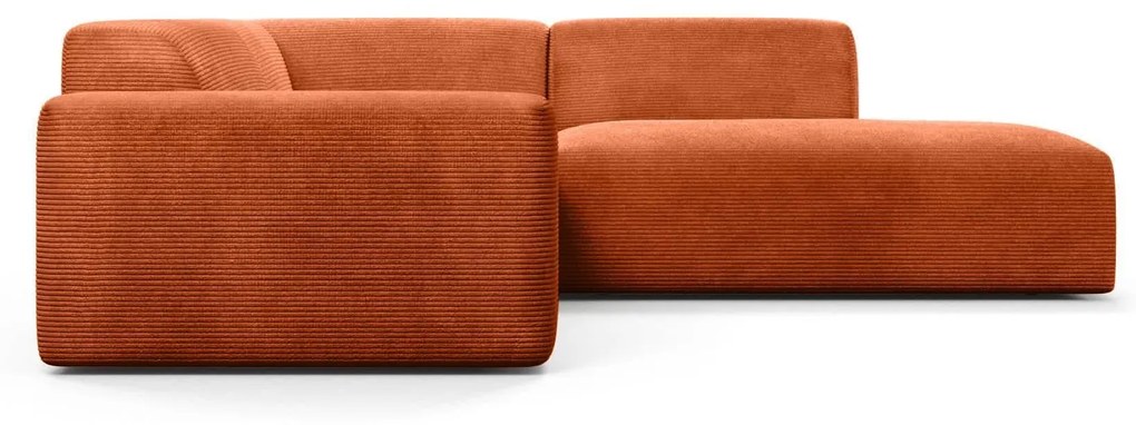 Hoekbank Nina Big rechts ribstof | NADUVI Collection