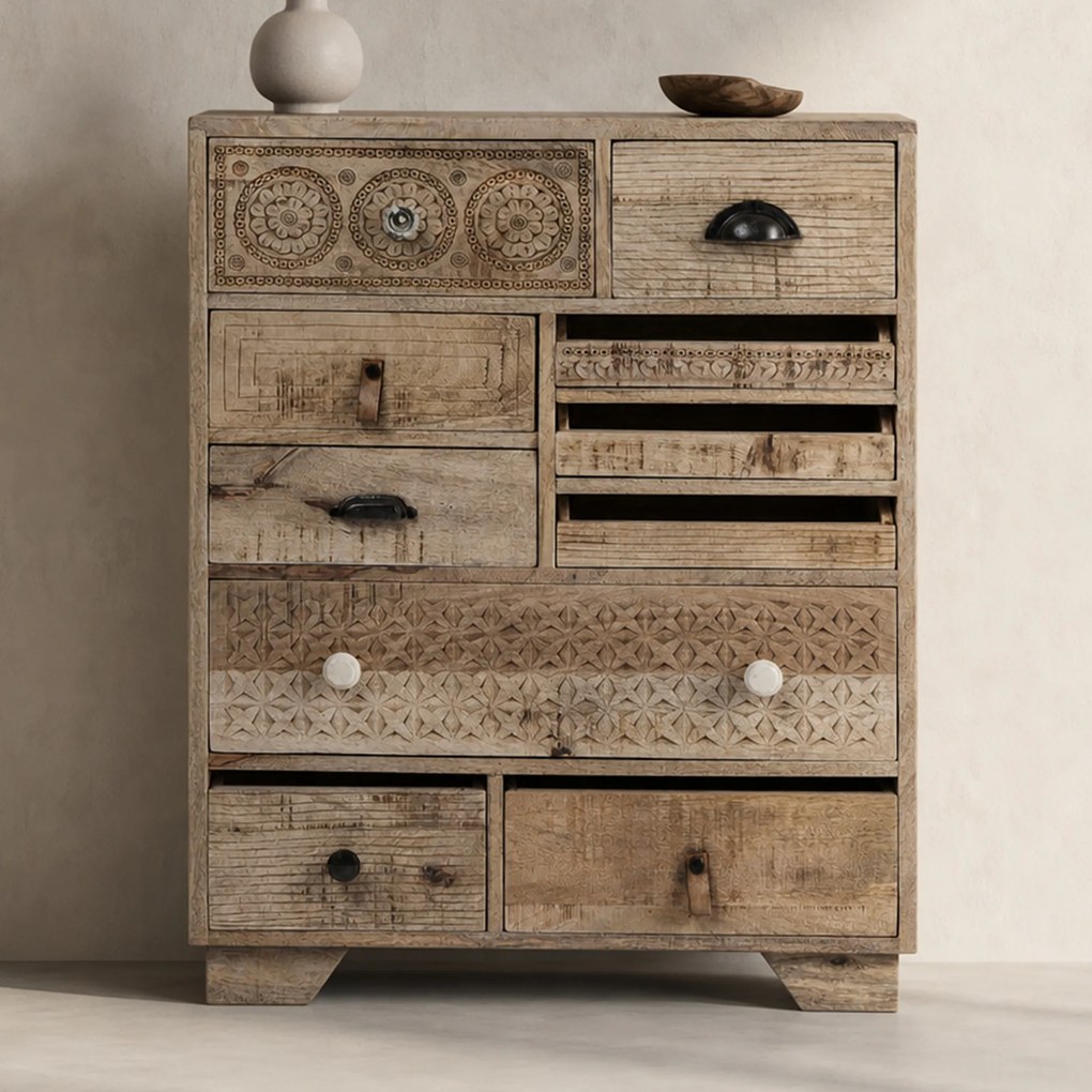 Authentiek Ladekastje - 70x30x90cm.