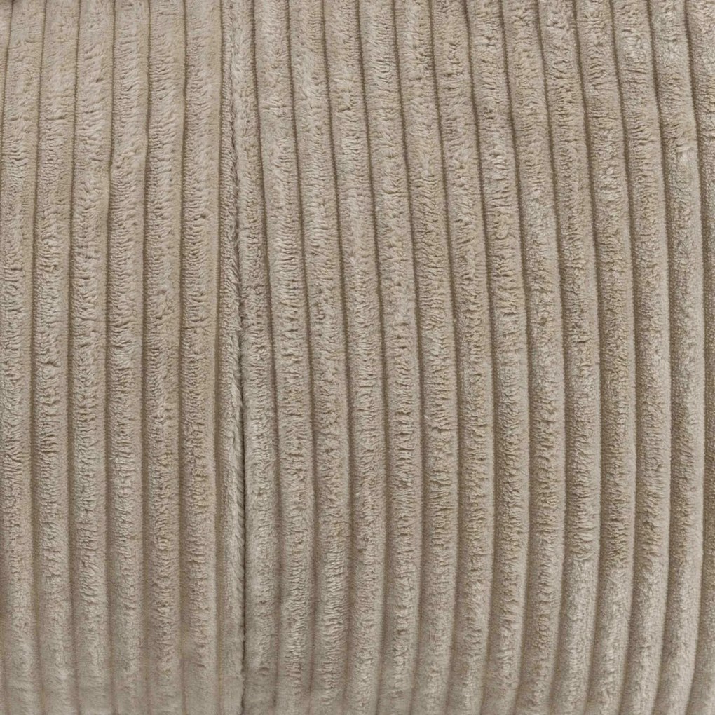Dolce Zitzak Stoel Cord Lounger - Stone