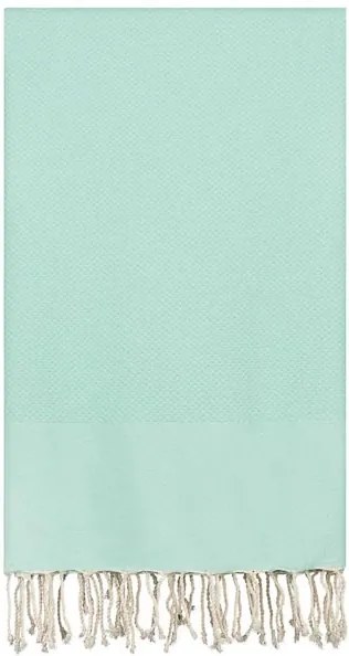Lantara - Plaid Of Grand Foulard Mint Katoen - Groen