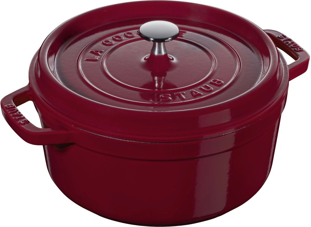Staub La Cocotte Cocotte 26 cm / 5,25 l, Rond, Bordeaux - La Cocotte - Staub