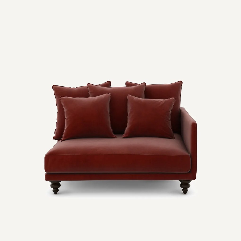 Halve bank fluweel, Lazare