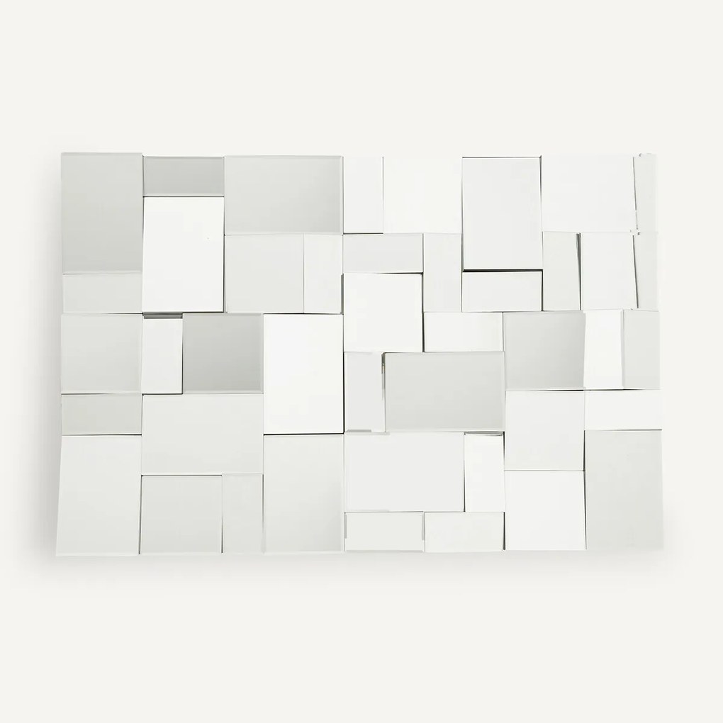 Geometrische spiegel H120cm, Lusito