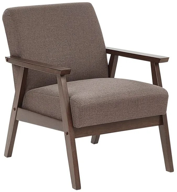 Fauteuil bruin ASNES Beliani