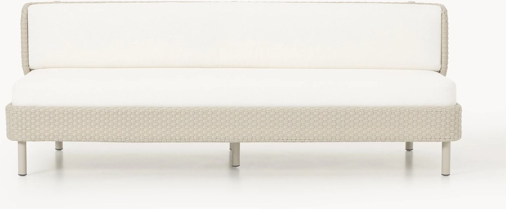 Modulaire tuinbank Hani (3-zits) met beschermhoes