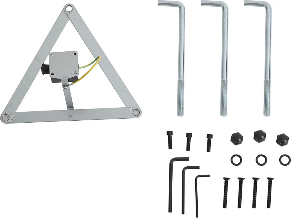 Klassieke buitenlantaarn zwart met antiek goud 200cm 3-lichts IP44 - Daphne