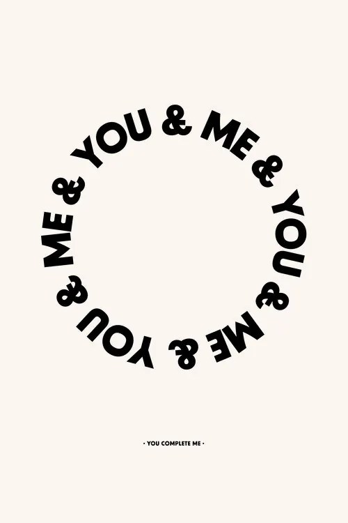 Ilustratie You Complete Me, Frankie Kerr-Dineen