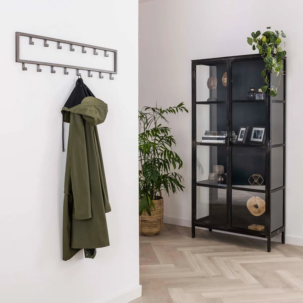 Metalen Kapstok Met Veel Haken
