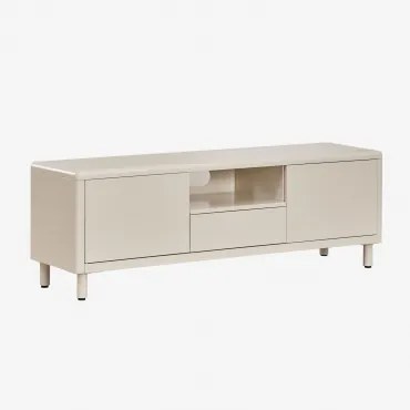 Michigan Tv-meubel Van Staal ↔︎ 150 Cm & Tapioca Beige - Sklum