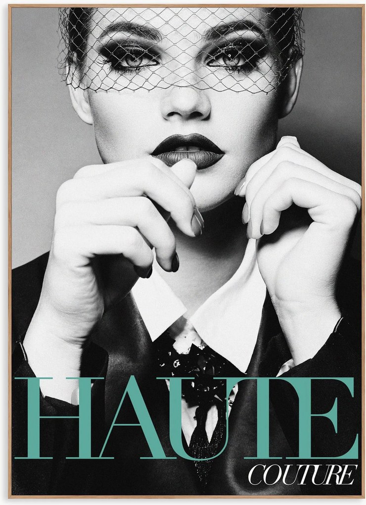 Ingelijste poster Couture 9