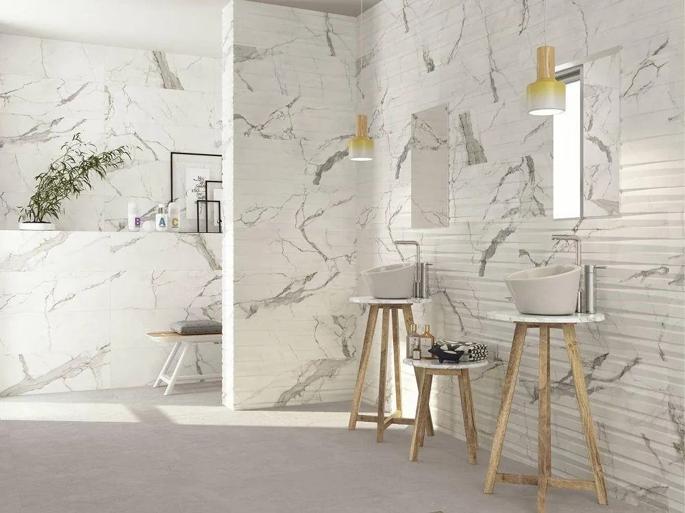 Jabo Downtown Pearl keramische vloertegel 75x75cm gerectificeerd