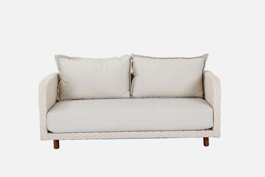 The Outsider Loungeset - Stoel bank - Nayan - Wicker - Off White - The Outsider