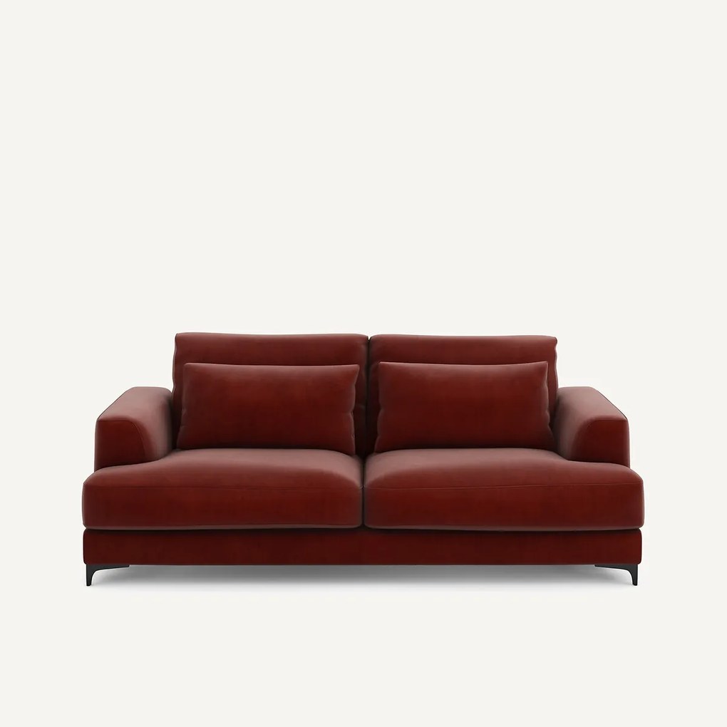 3-zits slaapbank in fluweel, Marsile