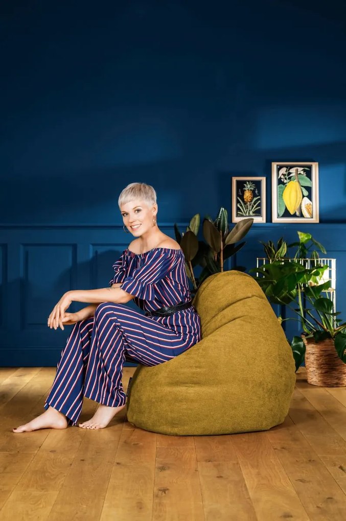 BeanBag Alfa XL - Mosterd