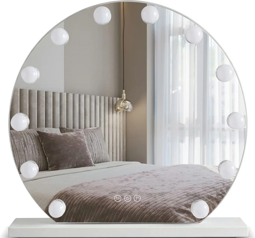 LED Spiegel HOLLYWOOD White 50 cm